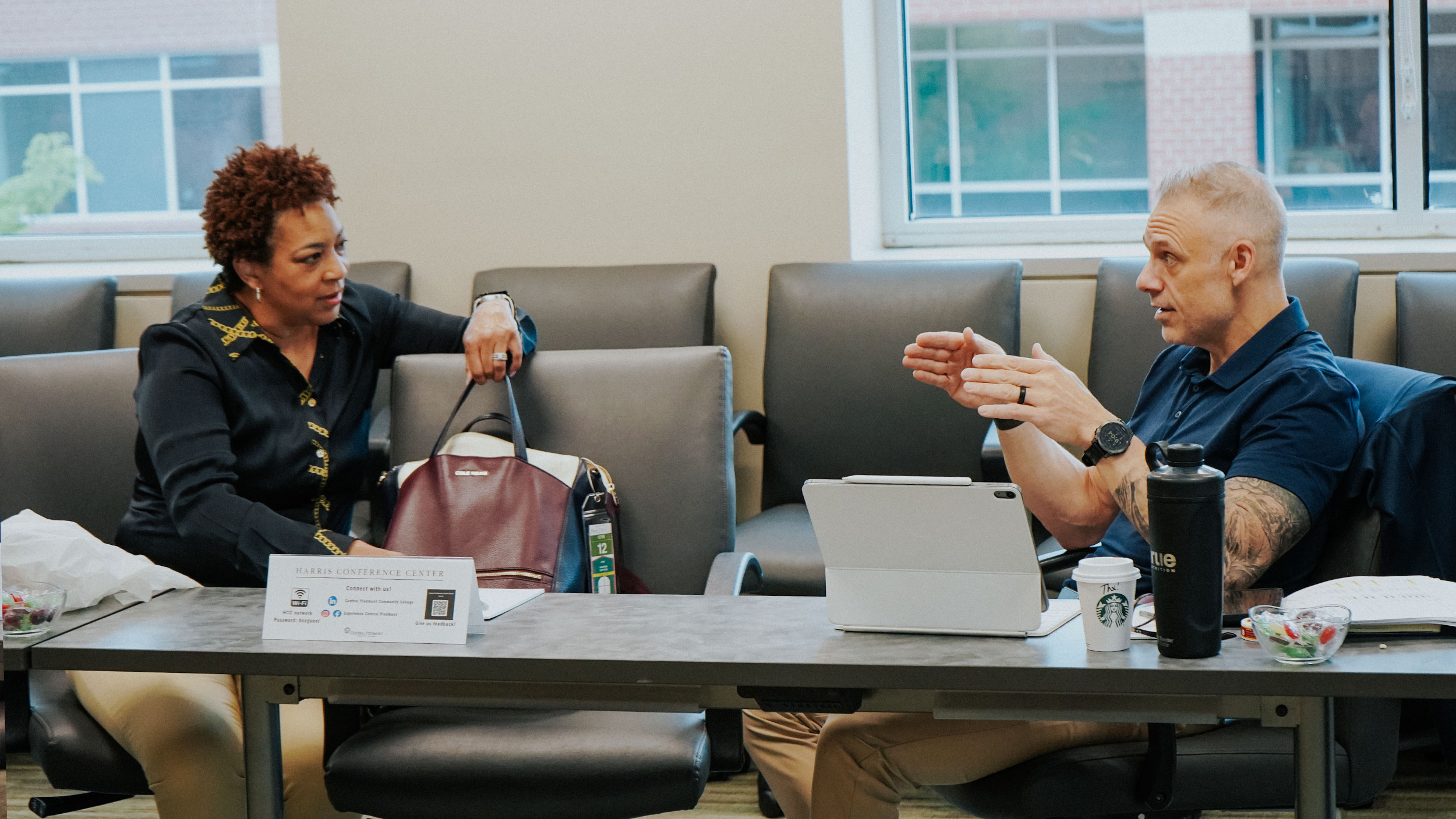 enTune team conference discussion